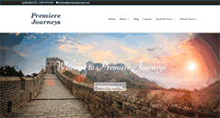 Desktop Screenshot of premierejourneys.com